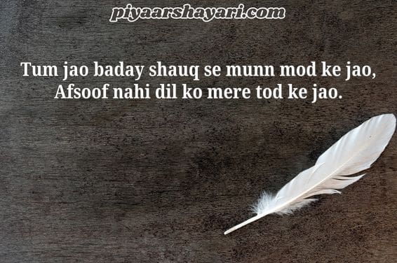 2 Line Sad Shayari In English
