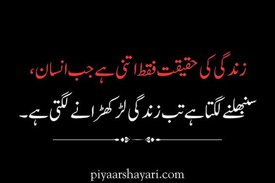 Urdu Shayari On Life