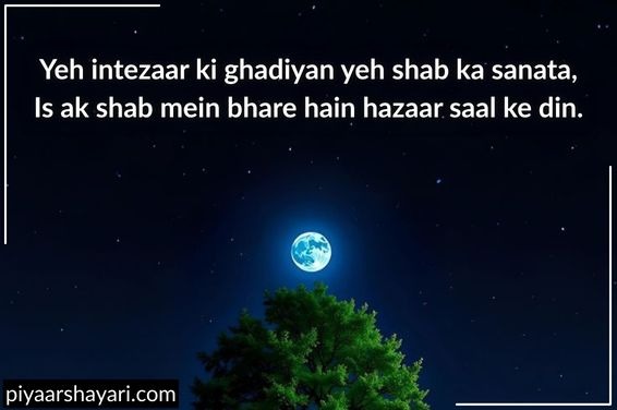 good night shayari